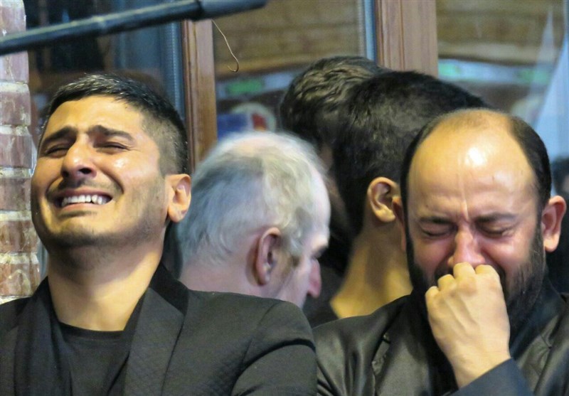 مراسم وداع با شهدای مدافع حرم در رشت