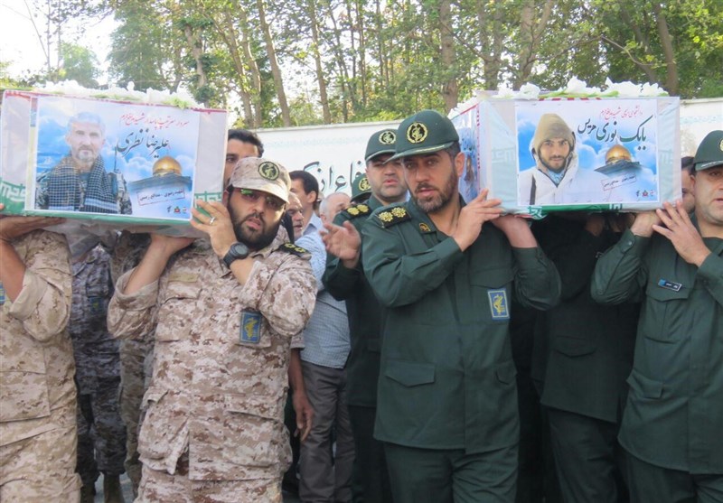 تشییع شهید بابک نوری