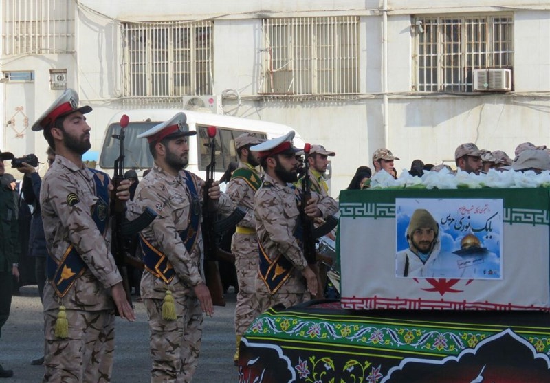 تشییع شهید بابک نوری