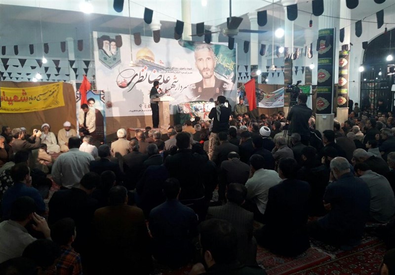 وداع با شهید علیرضا نظری