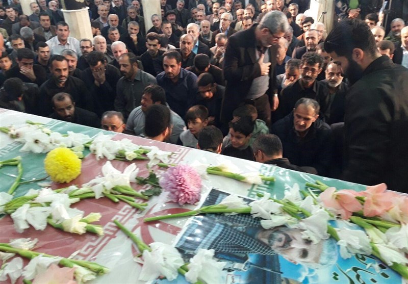 وداع با شهید علیرضا نظری