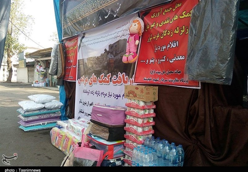 کمک های مردم در استان گیلان