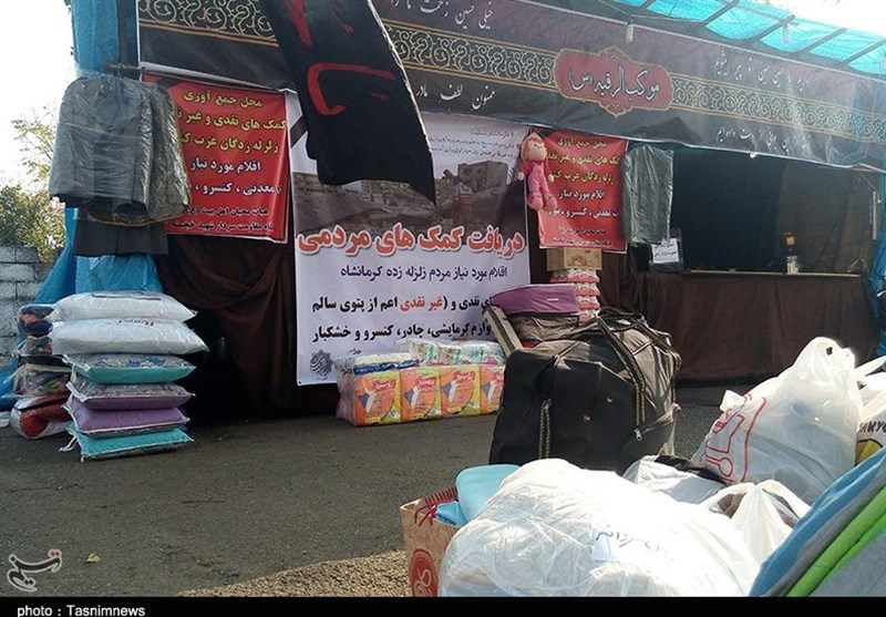 کمک های مردم در استان گیلان