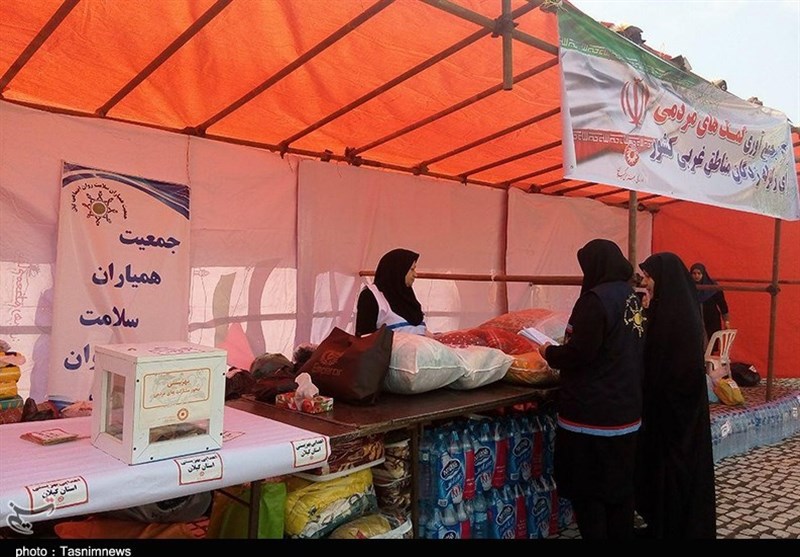 کمک های مردم در استان گیلان