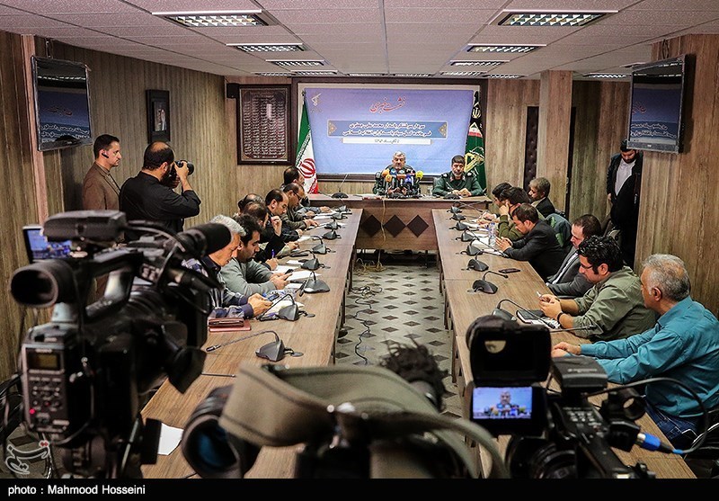 نشست خبری سرلشکر محمدعلی جعفری فرمانده کل سپاه پاسداران انقلاب اسلامی