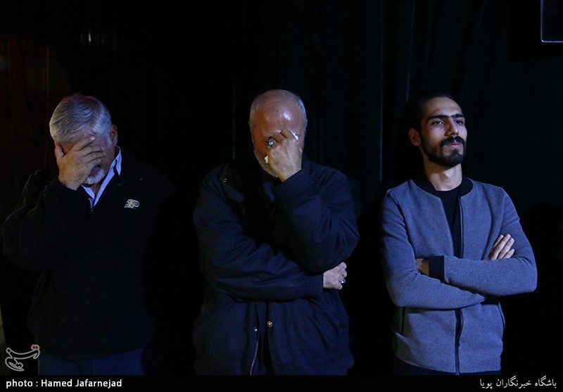 وداع با پیکر مطهر شهید مدافع حرم حمیدرضا ضیایی