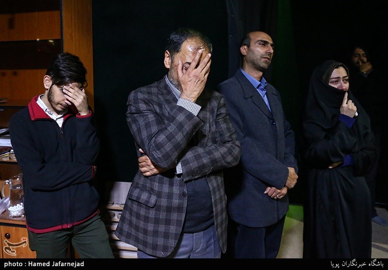 وداع با پیکر مطهر شهید مدافع حرم حمیدرضا ضیایی