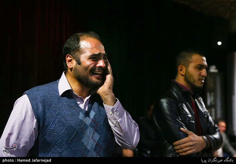 وداع با پیکر مطهر شهید مدافع حرم حمیدرضا ضیایی