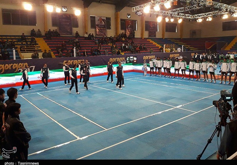 آغاز مسابقات کبدی قهرمانی آسیا 2017 در گرگان 