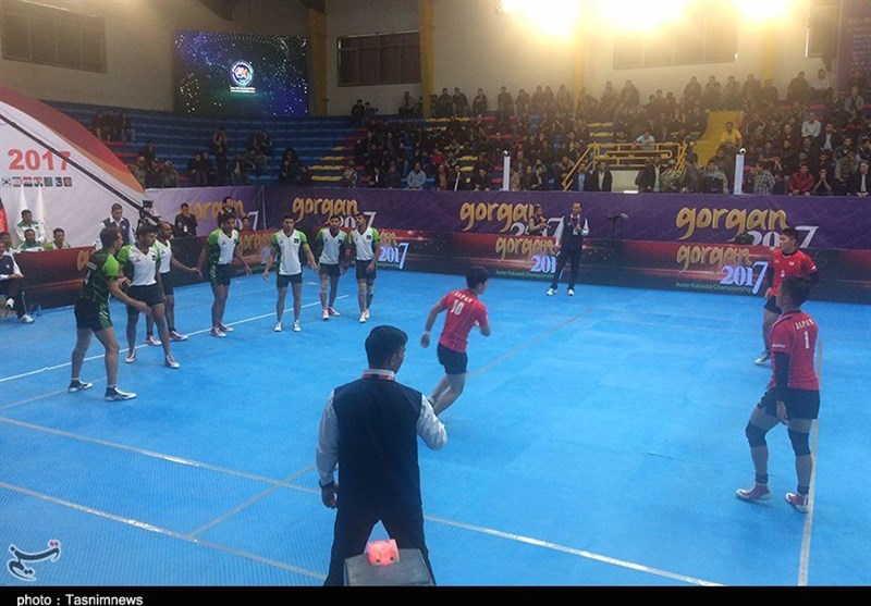 آغاز مسابقات کبدی قهرمانی آسیا 2017 در گرگان