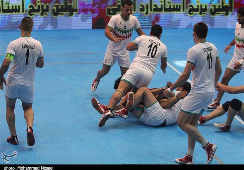 پیروزی تیم کبدی ایران برابر تایلند