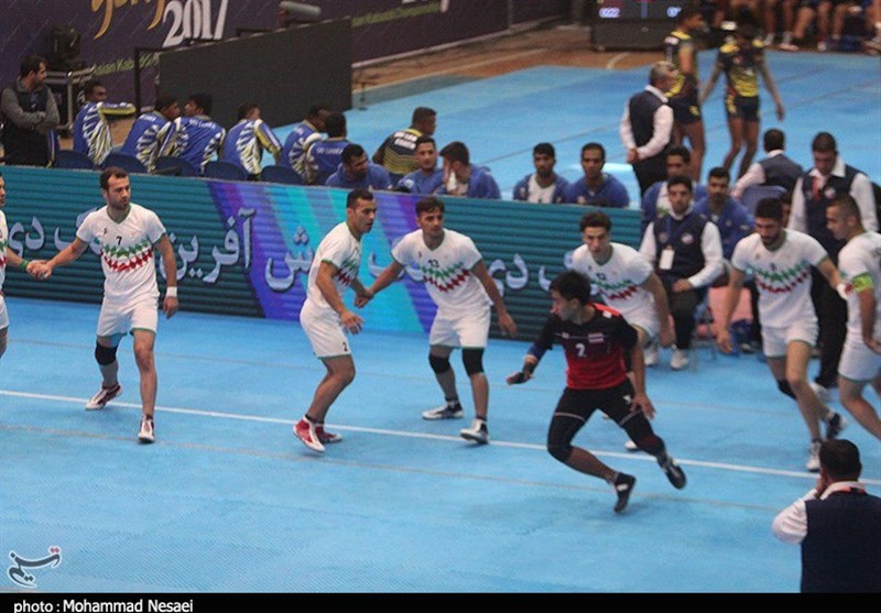 پیروزی تیم کبدی ایران برابر تایلند