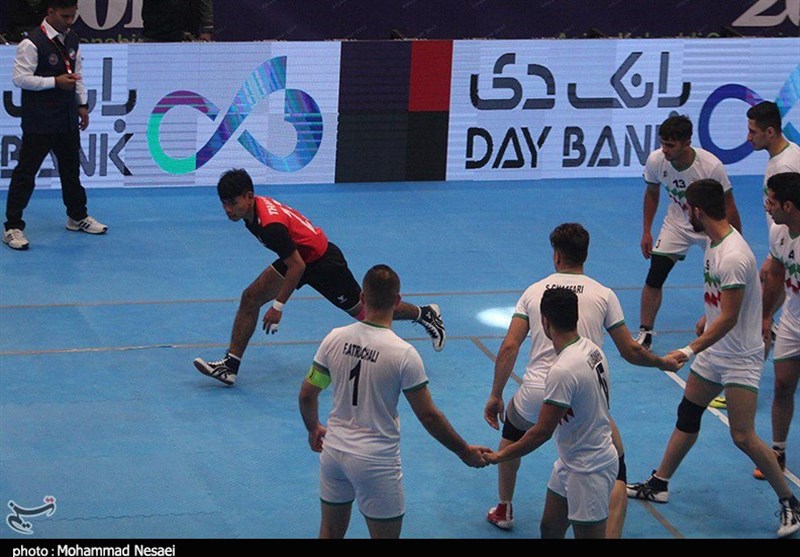 پیروزی تیم کبدی ایران برابر تایلند