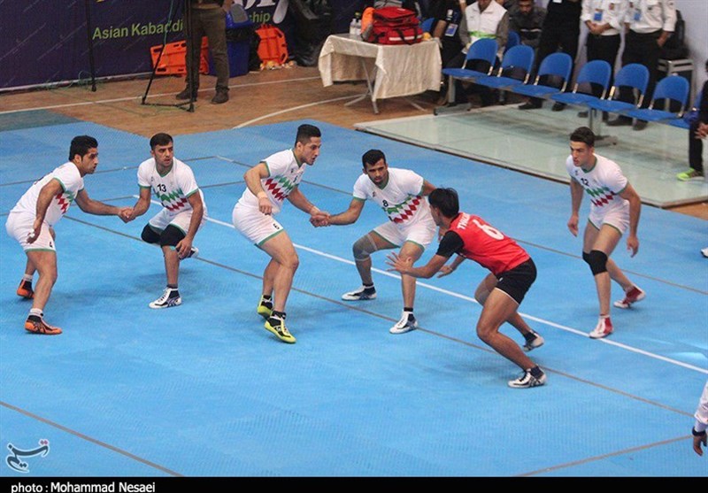 پیروزی تیم کبدی ایران برابر تایلند