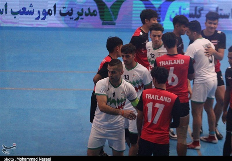 پیروزی تیم کبدی ایران برابر تایلند