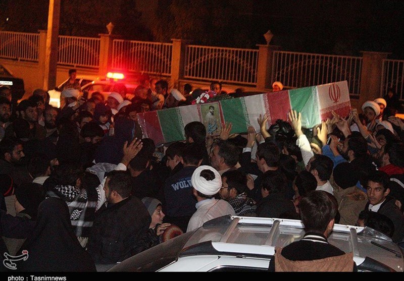 تشیع شهید علی رضا جیلان