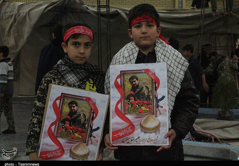 تشیع شهید علی رضا جیلان