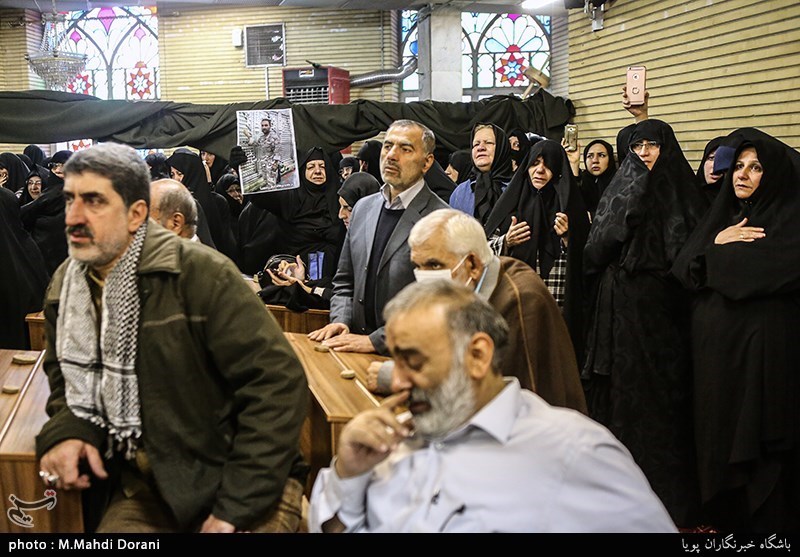 تشییع پیکر شهید مدافع حرم حمیدرضا ضیایی