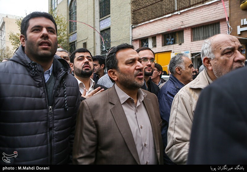 تشییع پیکر شهید مدافع حرم حمیدرضا ضیایی