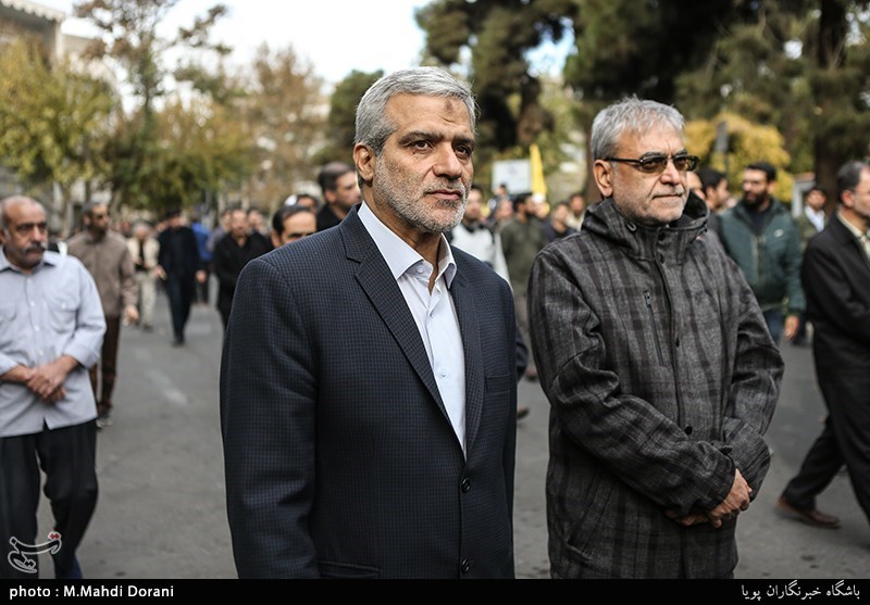 تشییع پیکر شهید مدافع حرم حمیدرضا ضیایی