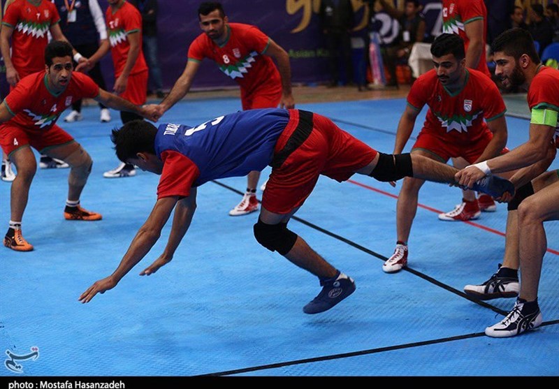 سومین پیروزی تیم کبدی مردان ایران