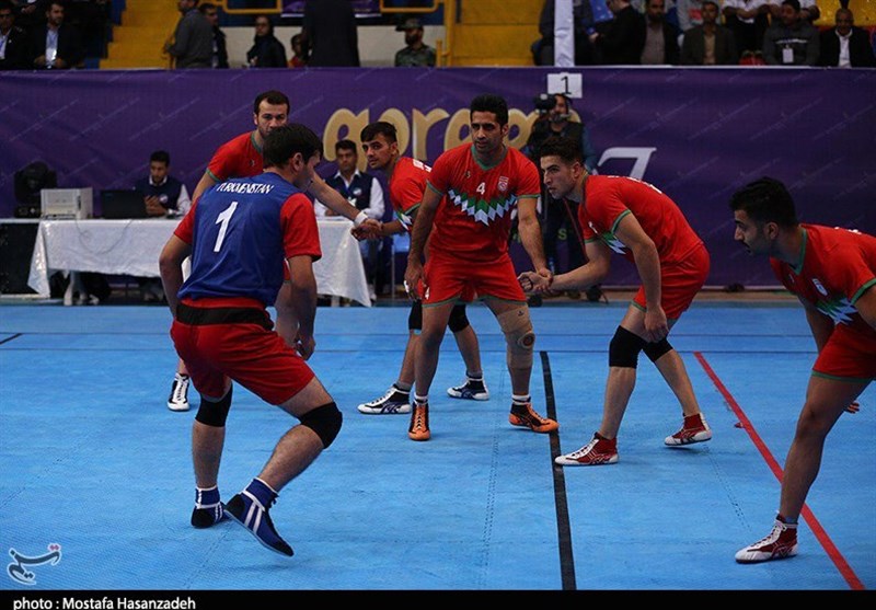 سومین پیروزی تیم کبدی مردان ایران