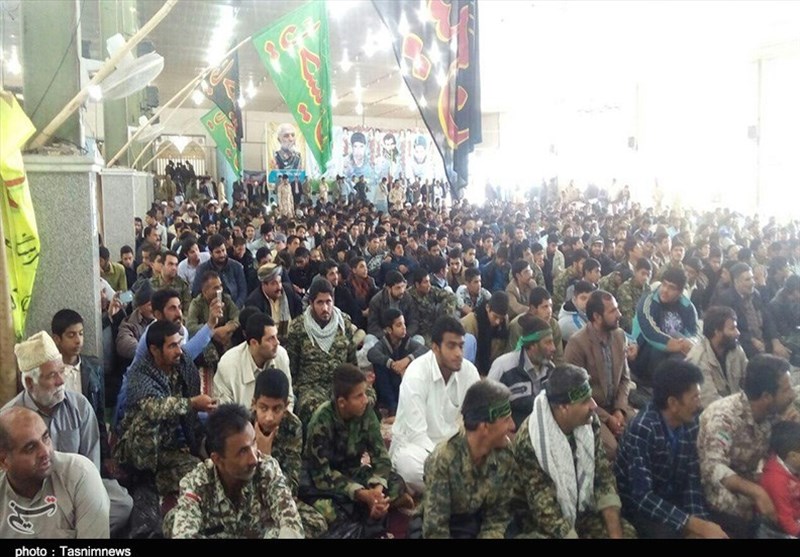 همایش شکوه مقاومت در شهرستان زهک