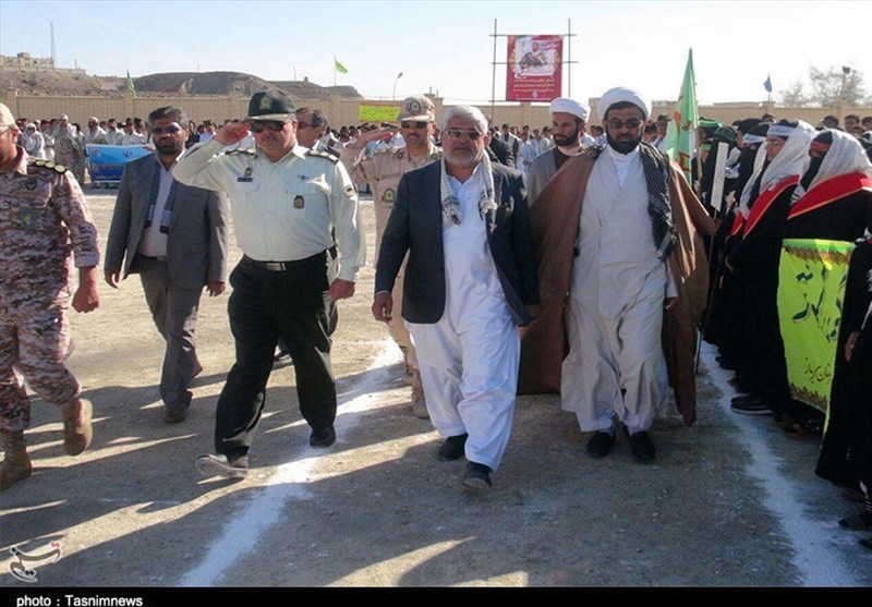 همایش شکوه مقاومت در شهرستان سرباز