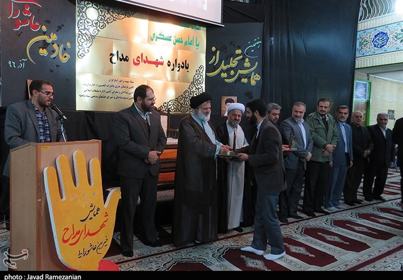 همایش تجلیل از خادمین عاشورایی در دامغان