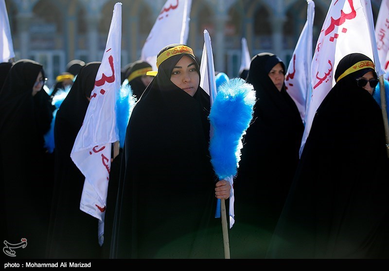 صبحگاه نیروهای مسلح استان قم