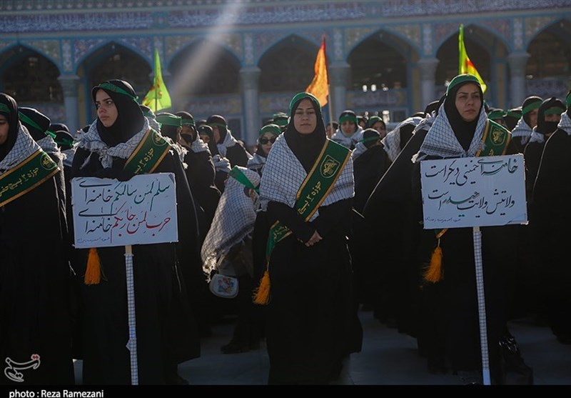 صبحگاه نیروهای مسلح استان قم 