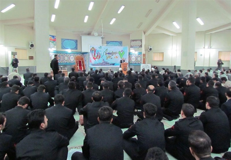 مراسم روز نیروی دریایی در رشت
