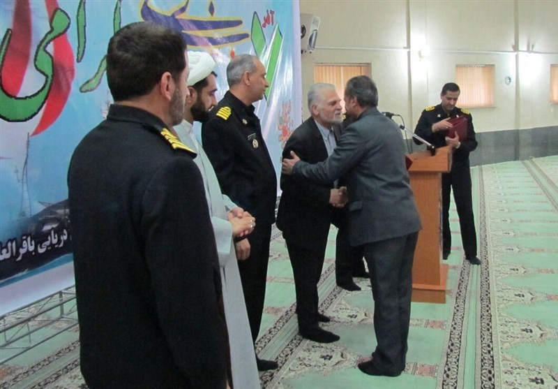 مراسم روز نیروی دریایی در رشت