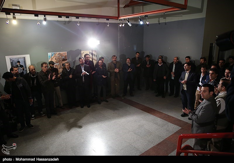 افتتاح نمایشگاه دوسالانه کاریکاتور