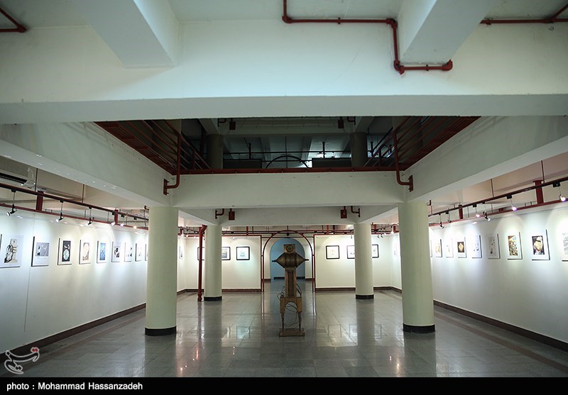 افتتاح نمایشگاه دوسالانه کاریکاتور