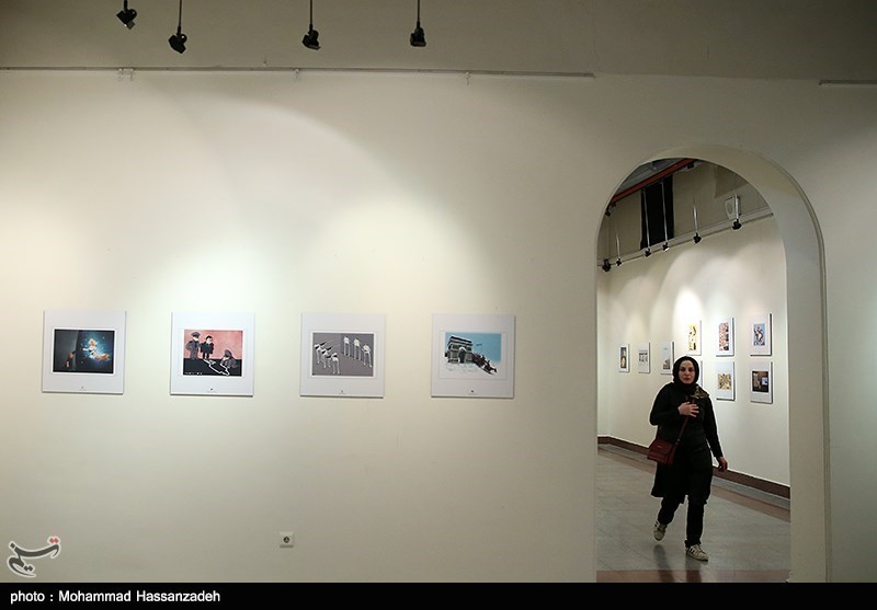 افتتاح نمایشگاه دوسالانه کاریکاتور