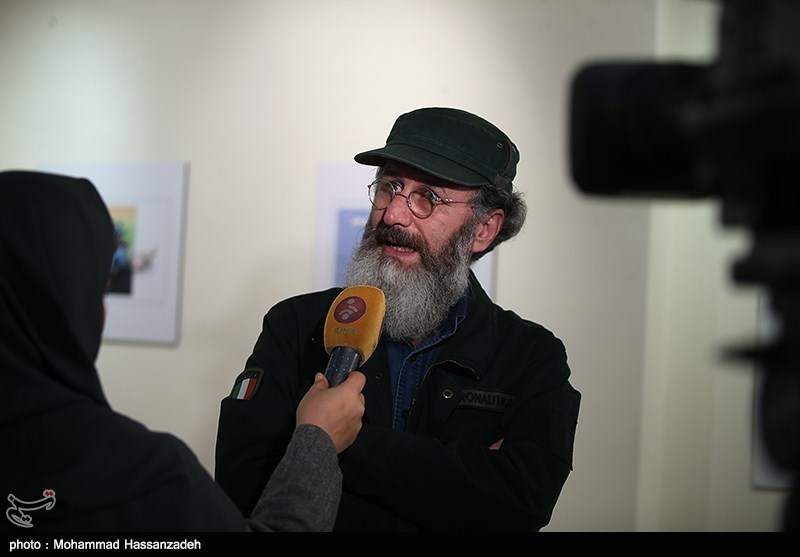 افتتاح نمایشگاه دوسالانه کاریکاتور