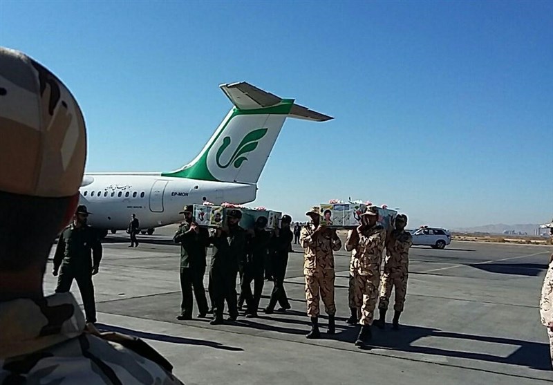 آئین ورود شهدای مدافع حرم به کرمان 