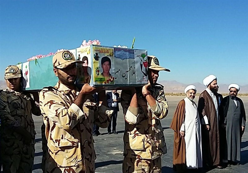 آئین ورود شهدای مدافع حرم به کرمان 