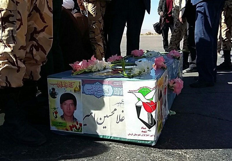 آئین ورود شهدای مدافع حرم به کرمان 