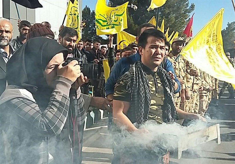 آئین ورود شهدای مدافع حرم به کرمان 