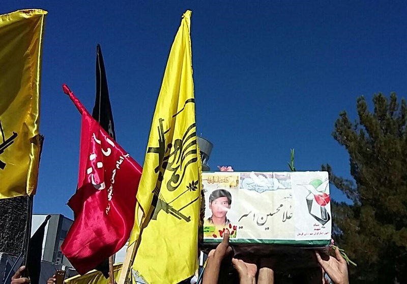 آئین ورود شهدای مدافع حرم به کرمان