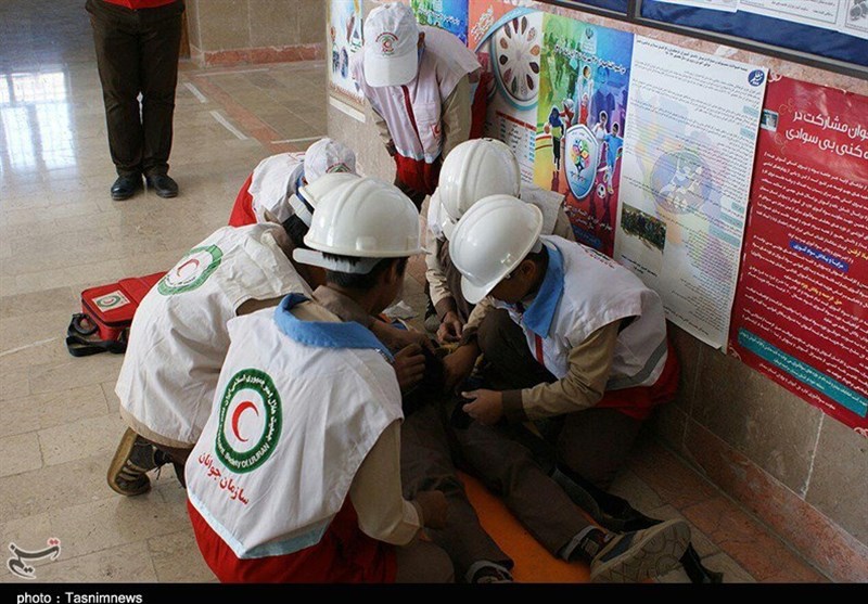 مانور زلزله/استان سمنان