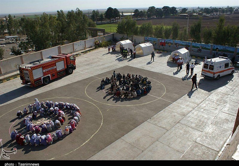 مانور زلزله/استان سمنان