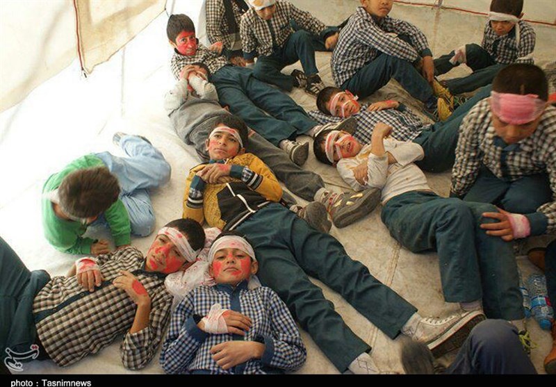 مانور زلزله/استان سمنان