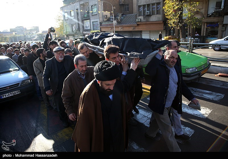 تشییع پیکر حبیب الله چایچیان