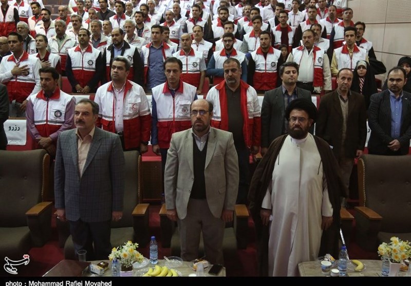 همایش شکرانه امدادگران هلال احمر