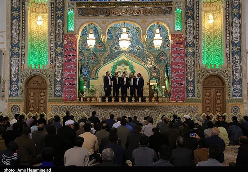 آئین شعر خوانی اساتید و شاعران شیعه و اهل سنت