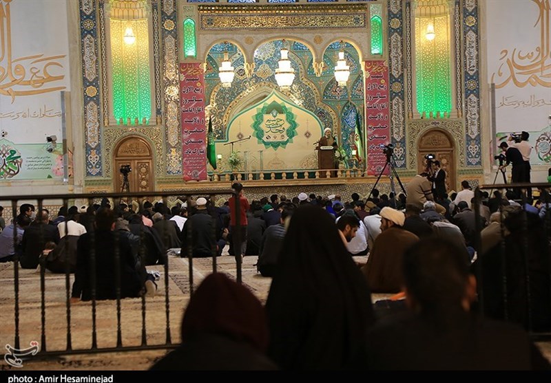 آئین شعر خوانی اساتید و شاعران شیعه و اهل سنت