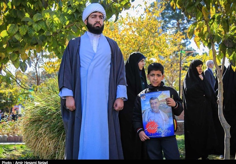 تشیع شهید مدافع حرم مجید عسکری